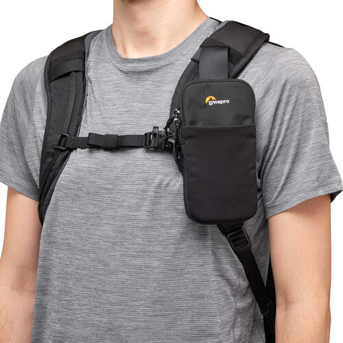 Lowepro ProTactic CS Phone Pouch III tactical smartphone holder with FormShell protection and SlipLock attachment system.