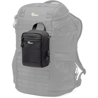Lowepro ProTactic CS 60 III small hard accessory case with FormShell protection and SlipLock attachment.
