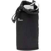 Lowepro ProTactic Bottle Pouch III with SlipLock attachment and drawstring closure for water bottles or small accessories.