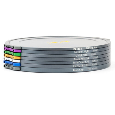 NiSi JetMag Filmmaker Kit 82mm – professional magnetic filter kit for filmmakers and videographers.