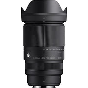 Sigma 16-300mm f/3.5-6.7 DC OS Contemporary mirrorless lens with 18.8x zoom ratio, 1:2 macro magnification, High-response Linear Actuator autofocus, 9 rounded aperture blades, and dust- and splash-resistant weather sealing.