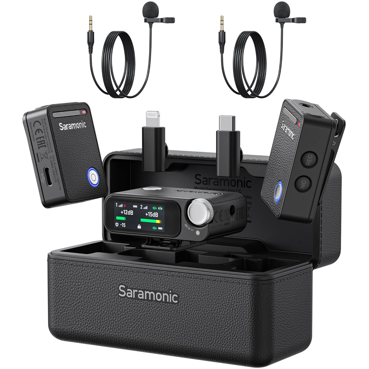 Get a 300m transmission range with the Saramonic Ultra Wireless Microphone System. Features include a timecode and noise cancellation.