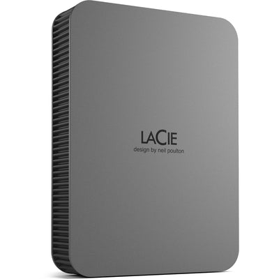 This compact, portable, external hard drive provides a safe space to transfer, store and backup your content while on the go.