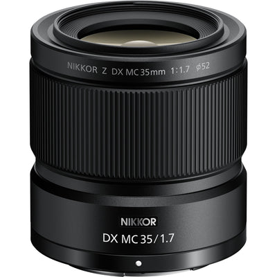 The Nikon Z DX MC 35mm f/1.7 is a fast, lightweight micro lens that offers life-size detail, stunning bokeh, and close-up creative freedom.
