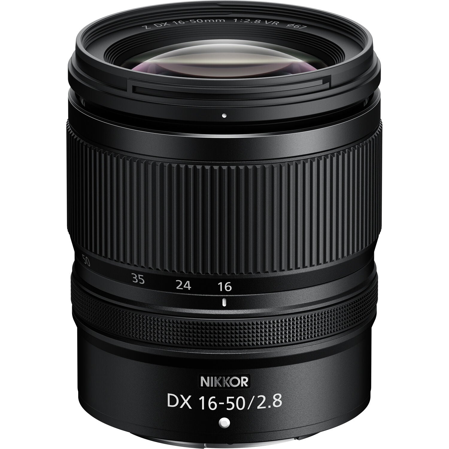 The Nikon Z DX 16-50mm f/2.8 VR is a compact, fast-aperture zoom lens that offers beautiful bokeh, low-light performance, and built-in VR.