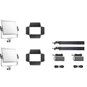 Used Godox Litemons LP400R RGB LED 2 Light Panel Kit