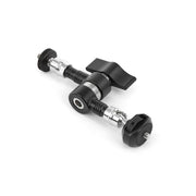 3-Legged-Thing Pivot 150 Magic Arm in Darkness (matte black) with ¼″-20 threaded ball-joint ends and central locking lever.