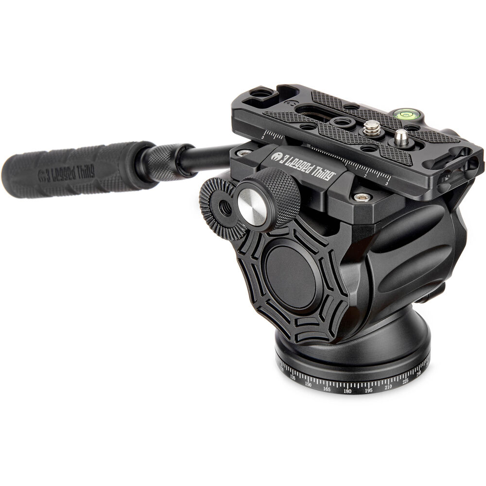 Black AirHed Cine CC video head main view