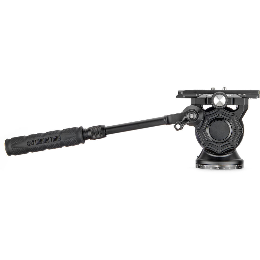 Black AirHed Cine CC video headmside view