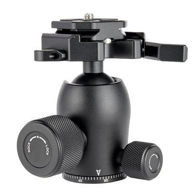 3 Legged Thing AirHed Pro Ball Head with lever clamp in matte black for stable, professional photography and video use.