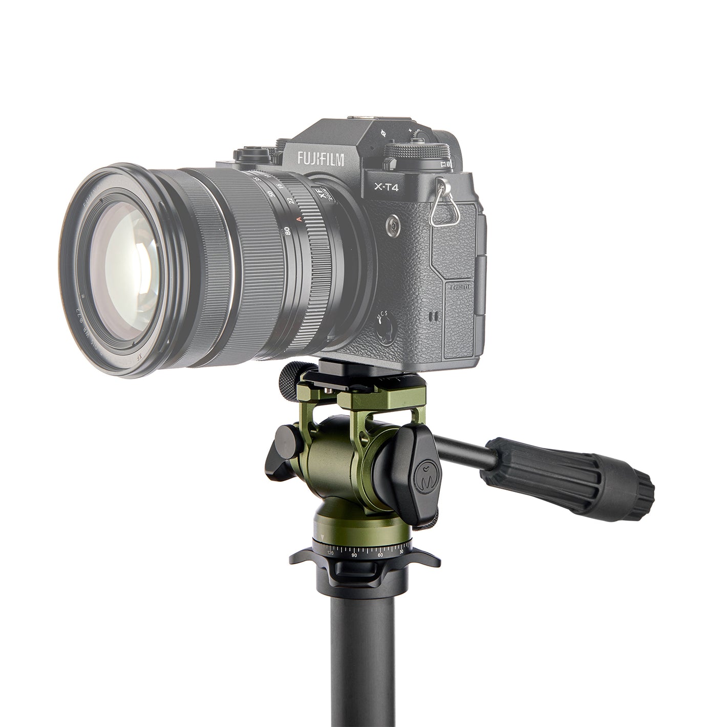 3 Legged Thing AirHed Trinity pan and tilt head, compact and versatile, ideal for video, panoramas, and birding.