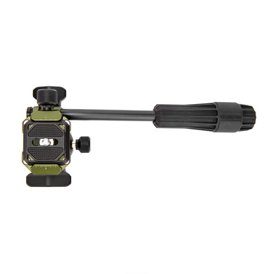 3 Legged Thing AirHed Trinity pan and tilt head, compact and versatile, ideal for video, panoramas, and birding.