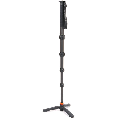3 Legged Thing Alana Monopod Superkit in Black – complete, durable monopod setup with foot stabiliser and accessories for pro-level support.
