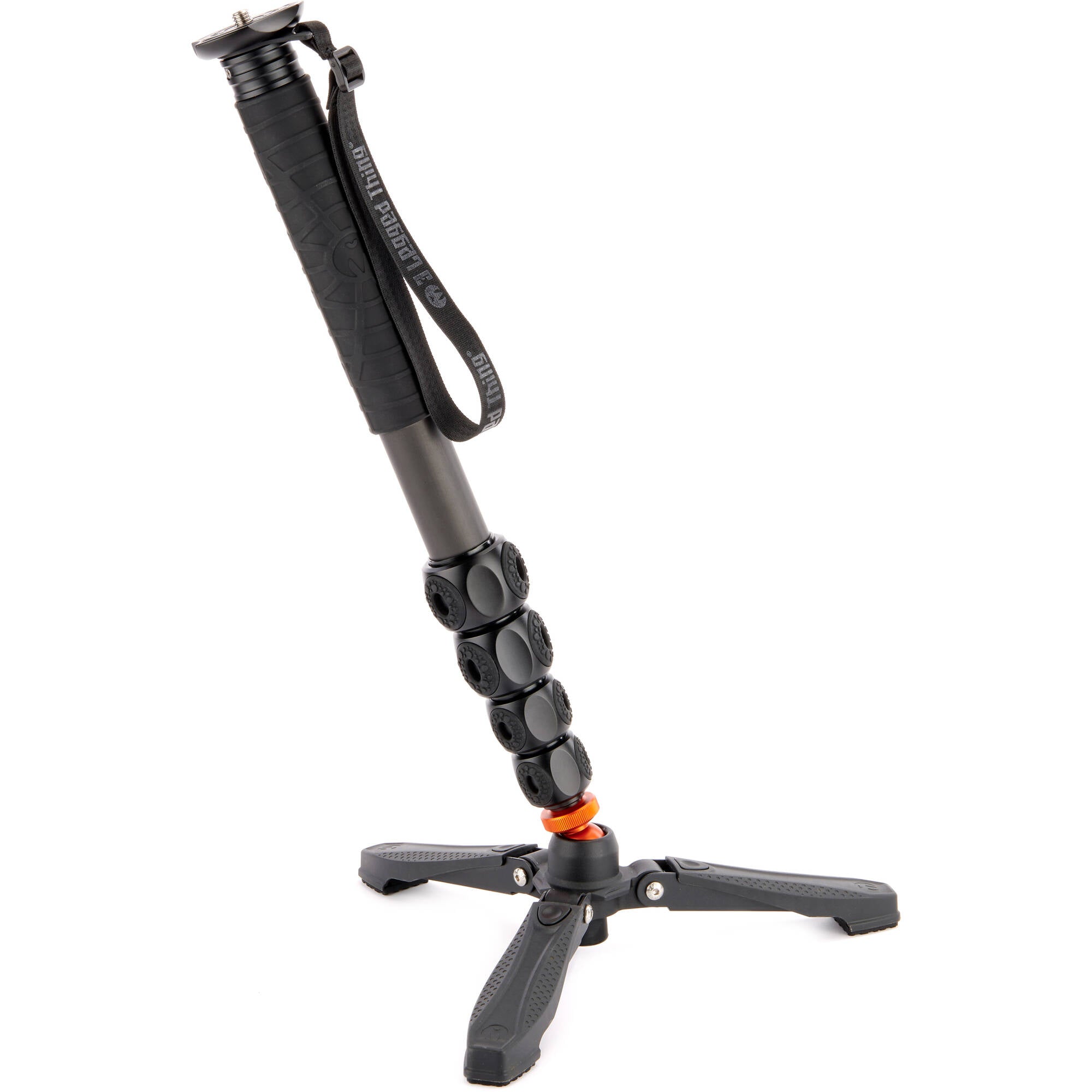 3 Legged Thing Alana Monopod Superkit in Black – complete, durable monopod setup with foot stabiliser and accessories for pro-level support.