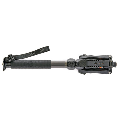 3 Legged Thing Alana Monopod Superkit in Black – complete, durable monopod setup with foot stabiliser and accessories for pro-level support.