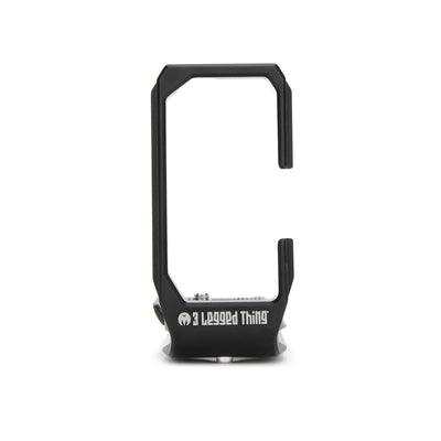 Arca-Swiss compatible L-bracket, crafted from aerospace-grade magnesium alloy. It fits various Sony cameras.