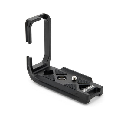 Arca-Swiss compatible L-bracket, crafted from aerospace-grade magnesium alloy. It fits various Sony cameras.