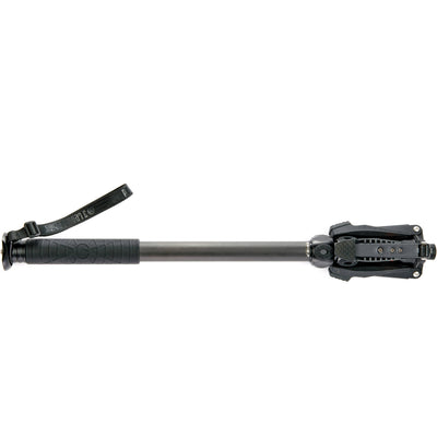 3 Legged Thing Lance Monopod Superkit (Black) with carbon fibre build, ball head, and accessories for stable photography and video.