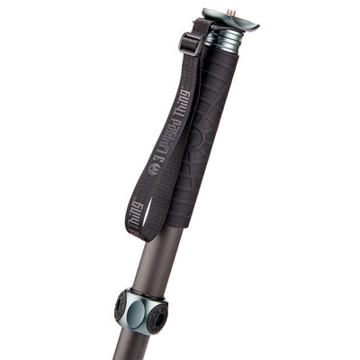 3 Legged Thing Legends Alana Carbon Fibre Monopod in Grey – ultra-light, durable and ideal for dynamic shooting situations.