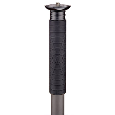 3 Legged Thing Alana Monopod with Docz Foot Stabiliser in Black – compact, strong and stable support for photographers and videographers.