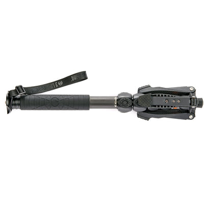 3 Legged Thing Alana Monopod with Docz Foot Stabiliser in Black – compact, strong and stable support for photographers and videographers.