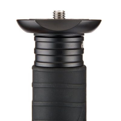 3 Legged Thing Alana Monopod with Docz Foot Stabiliser in Black – compact, strong and stable support for photographers and videographers.