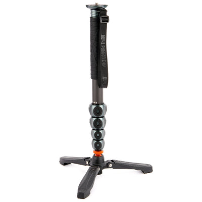 3 Legged Thing Alana Monopod with Docz Foot Stabiliser in Grey – a lightweight yet durable support system ideal for run-and-gun photography and videography.
