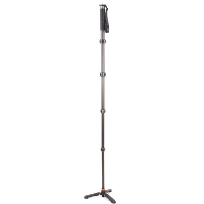 3 Legged Thing Alana Monopod with Docz Foot Stabiliser in Grey – a lightweight yet durable support system ideal for run-and-gun photography and videography.