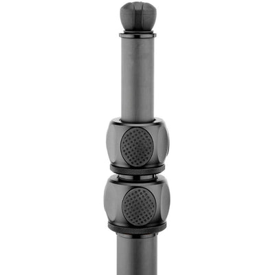Little Bootz rubber tripod boots set of 3 example on a leg
