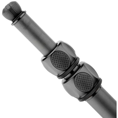 Little Bootz rubber tripod boots set of 3 example on a leg
