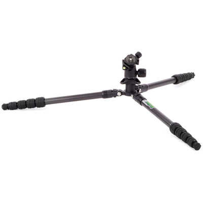 3 Legged Thing Punks Brian 2.0 tripod with AirHed Neo 2.0 Ball Head in black for tall, versatile, travel-ready support.