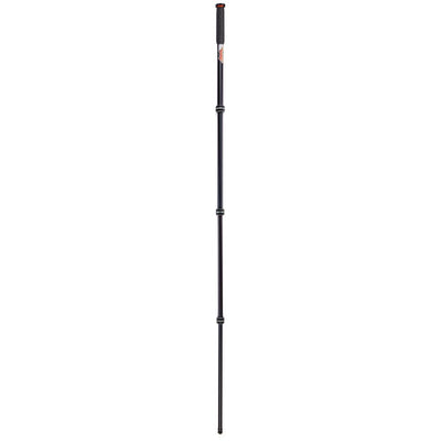 Extended monopod on a white background