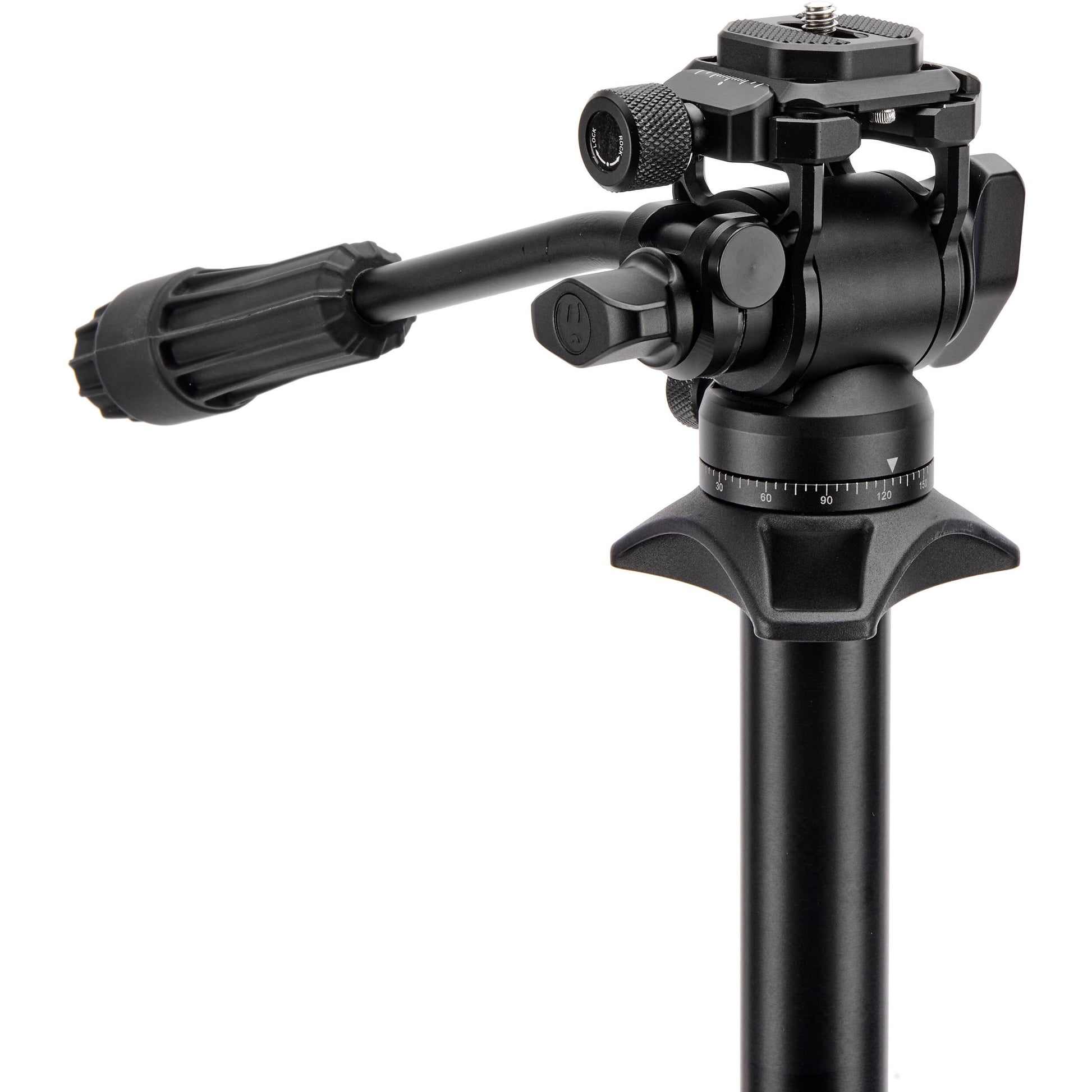 3 Legged Thing Taylor Monopod Superkit (Black) with detachable stabiliser for professional photography and videography.