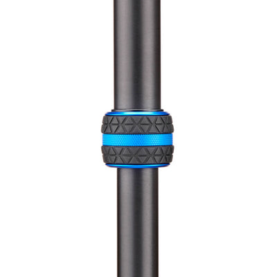 3 Legged Thing Taylor Monopod Superkit (Blue) with detachable stabiliser for professional photo and video setups.