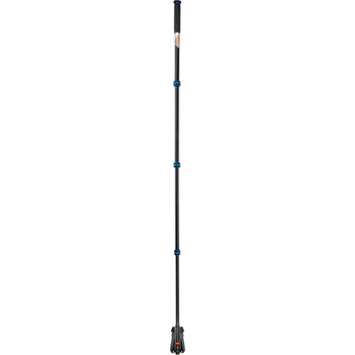 3 Legged Thing Trent Monopod Superkit in blue with interchangeable tripod footwear for professional stability.
