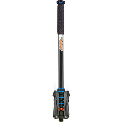 3 Legged Thing Trent Monopod Superkit in blue with interchangeable tripod footwear for professional stability.