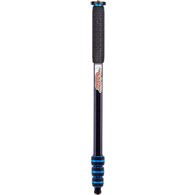 3 Legged Thing Trent Monopod Superkit in blue with interchangeable tripod footwear for professional stability.