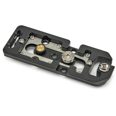 3 Legged Thing Ultra Quick Release Plate in black bottom view