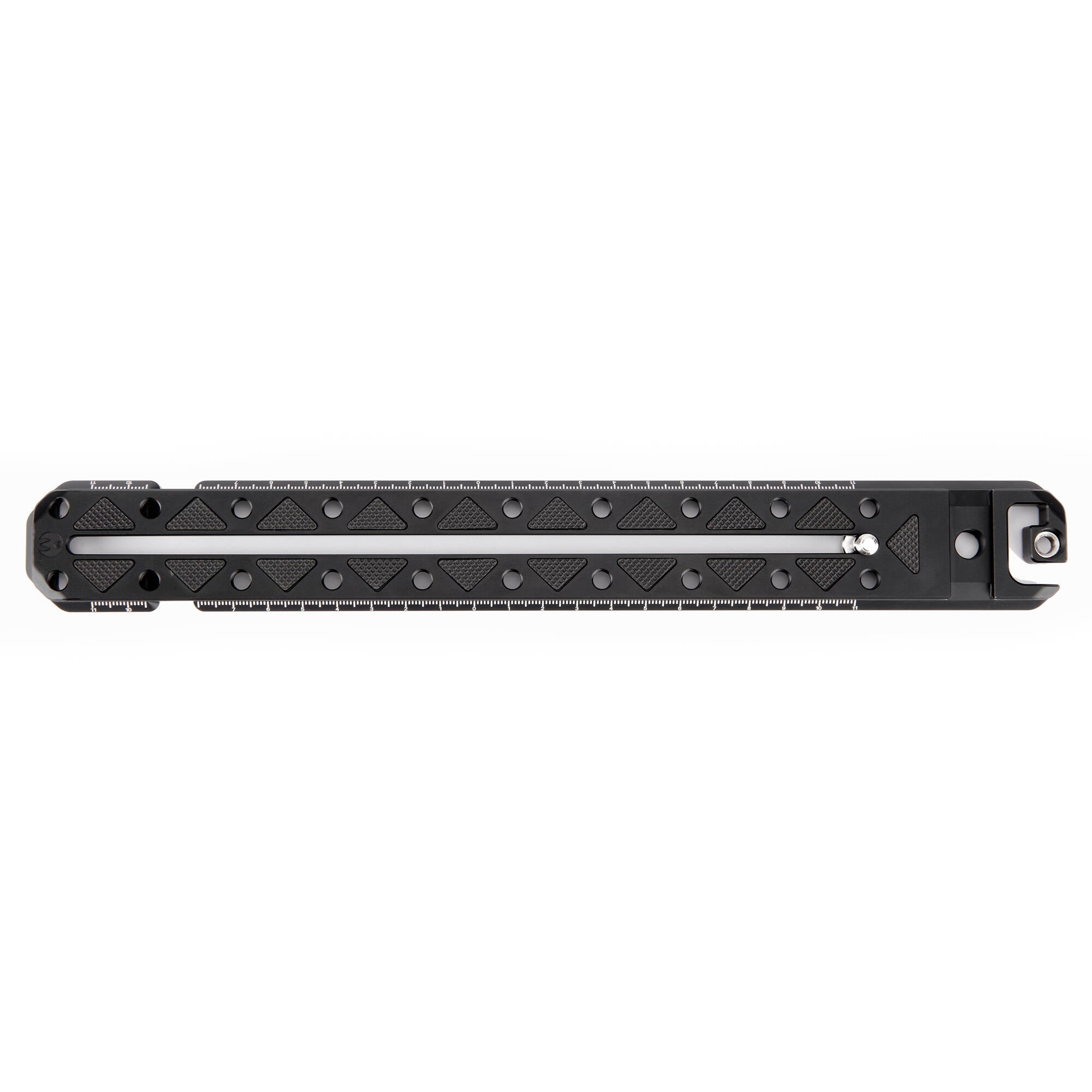 3 Legged Thing 300mm Ultra Plate in darkness finish with extended design and multiple mounting options.