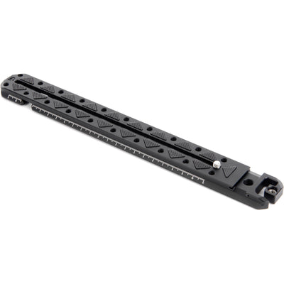 3 Legged Thing 300mm Ultra Plate in darkness finish with extended design and multiple mounting options.