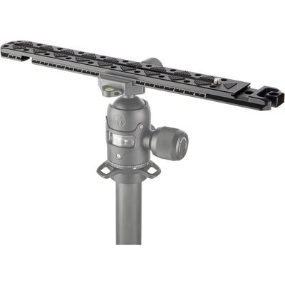 3 Legged Thing 300mm Ultra Plate in darkness finish with extended design and multiple mounting options.