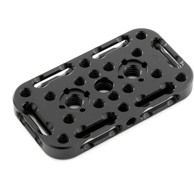 3 Legged Thing XPAND Cheese Plate - Black 90 x 50 mm - angled view