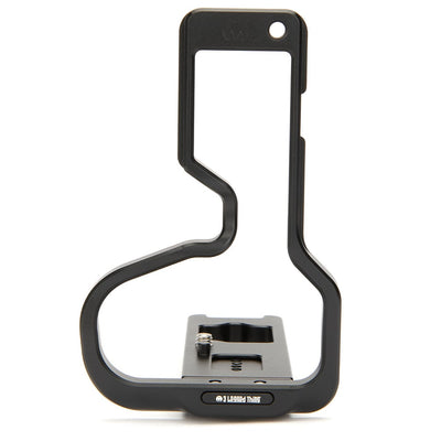 3 Legged Thing Zaara black L-Bracket custom-designed for Nikon Z9 with Arca-Swiss compatibility.