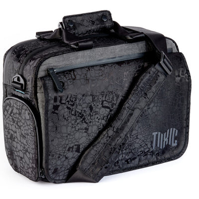 Toxic Wraith Medium Onyx Messenger Bag for mirrorless camera gear and laptop.