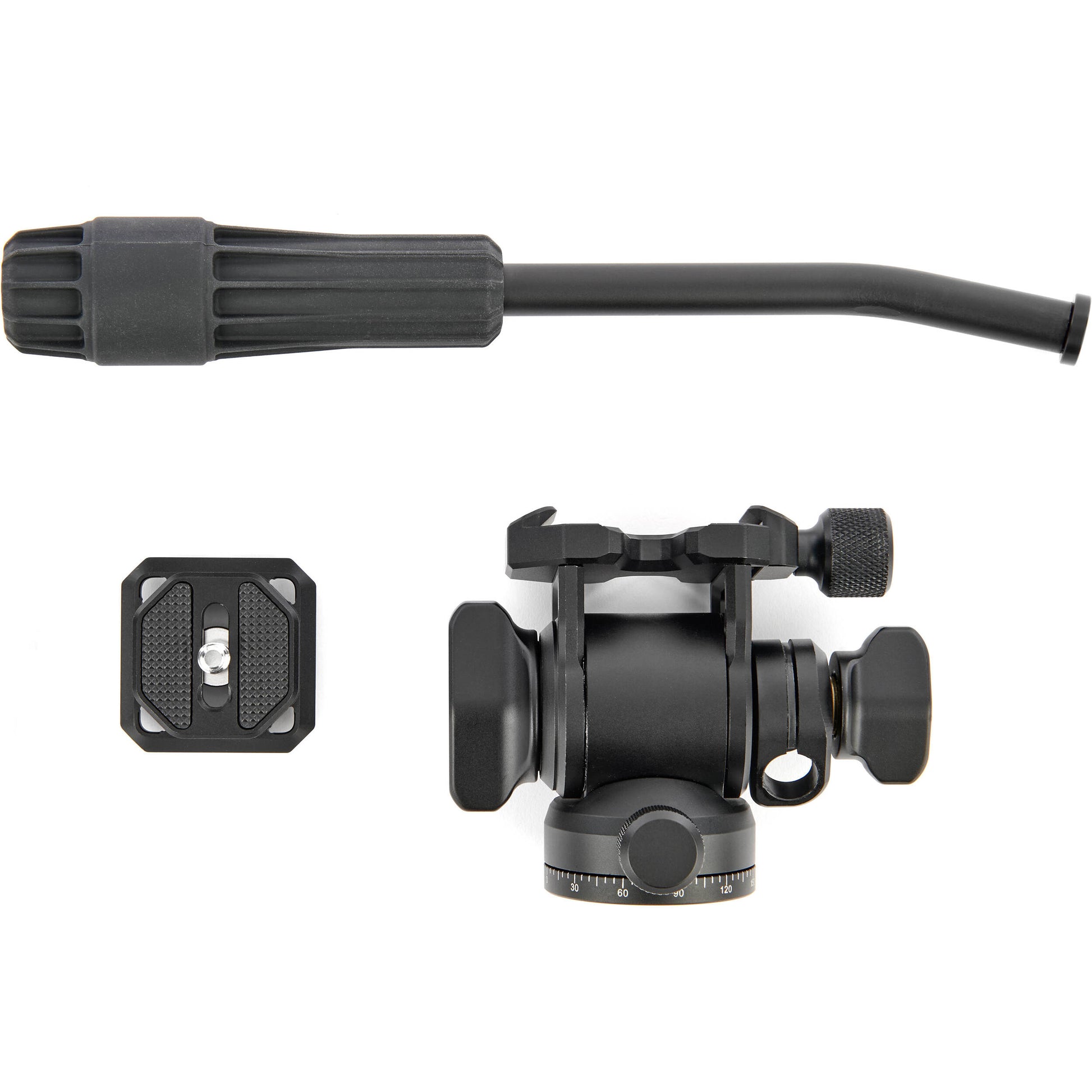 3 Legged Thing Trent Monopod Superkit in grey with interchangeable tripod footwear for professional stability.