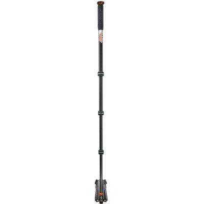 3 Legged Thing Trent Monopod Superkit in grey with interchangeable tripod footwear for professional stability.