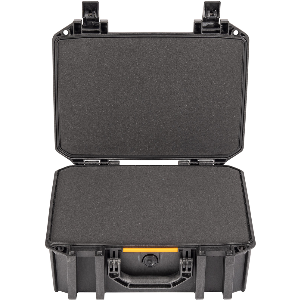 Store, protect and transfer your photography gear with the small Pelican V100 Vault Pistol Case. It is crushproof, dustproof, and weather-resistant.