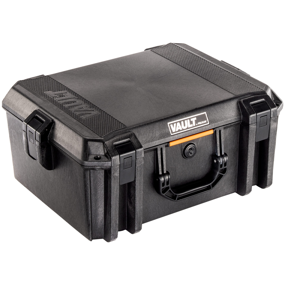 Store, protect and transport your photo gear with the crushproof, dustproof, weather-resistant Pelican Vault V550 Standard Equipment Case with Foam Insert.