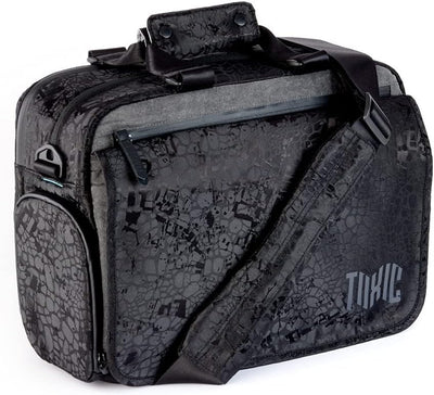 Toxic Wraith Large Onyx Messenger Bag for camera gear and laptop.