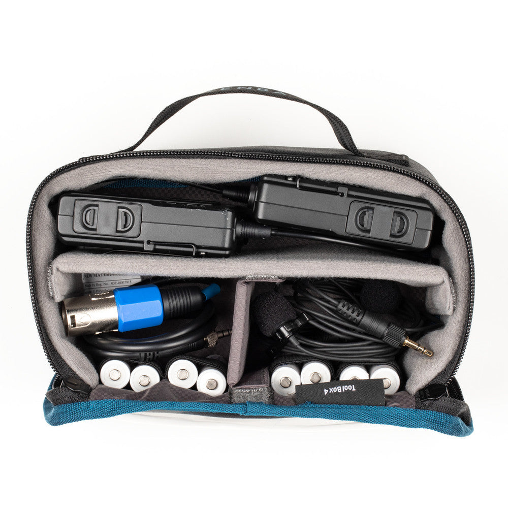 Porta-Brace Z-Top accessory case with electronic components on a white background